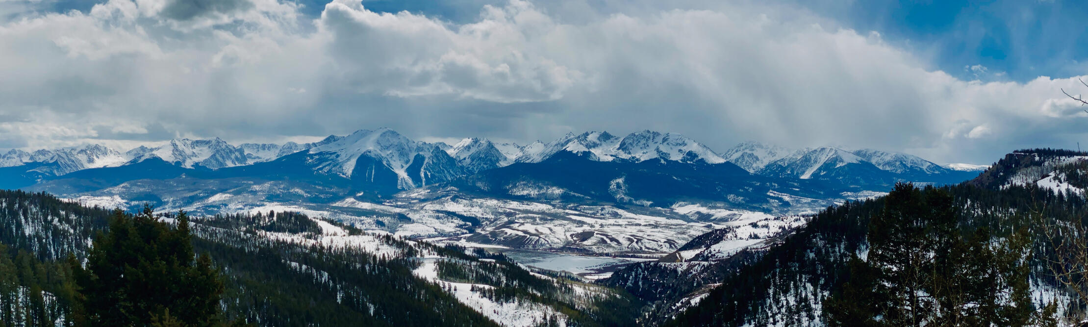 View of the Gore Range